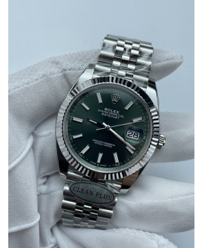 (준비완료/특급배송)NO.3424/CLEAN PLUS공장 롤렉스 데이저스트 41 스틸 민트그린 플루티드베젤 쥬빌레브레이슬릿