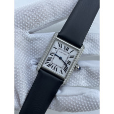 (준비완료/특급배송)NO.3719/AF공장 까르띠에 탱크머스트 25.5미리 라지사이즈 다이아베젤